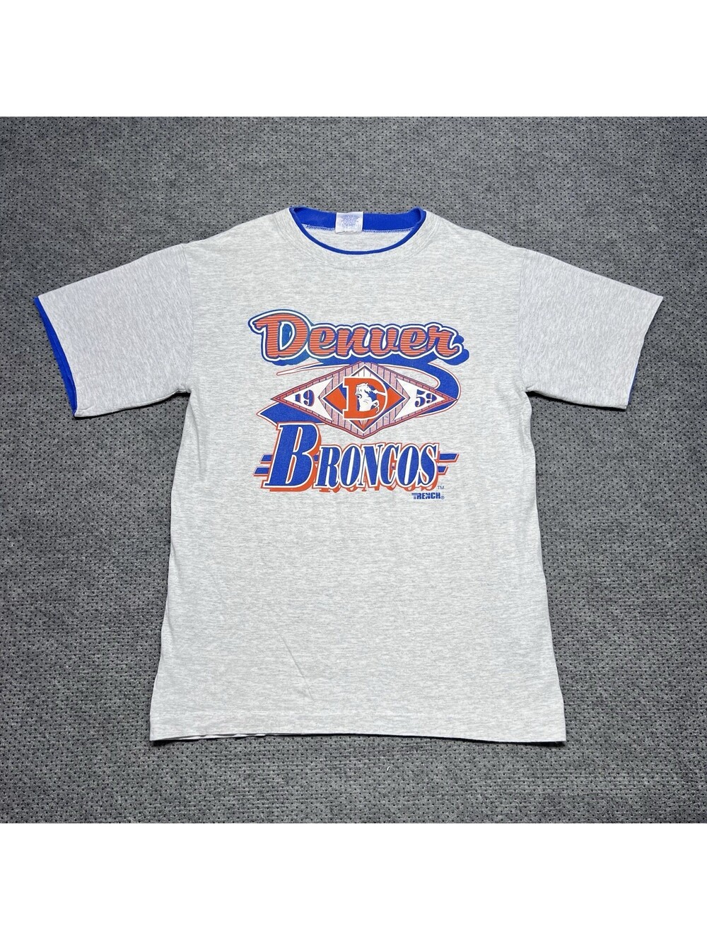 Vintage 90S Denver Broncos T-Shirt Medium National Football League RARE MENS